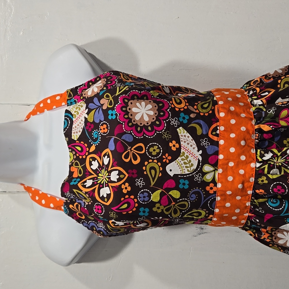 BOOJIBOO APRON..BIRDS OF NORWAY PRINT. #7577 - Picture 4 of 8